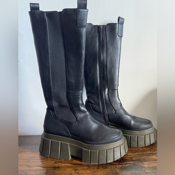 Call It Spring High Boots- Size 6 (9inch foot length) - Picture 2 of 5